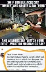 Mechanics Saying