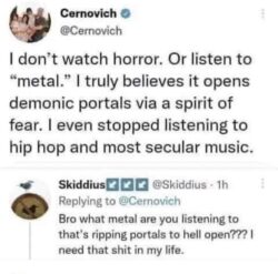 Metal music that's Ripping Portals to Hell Open