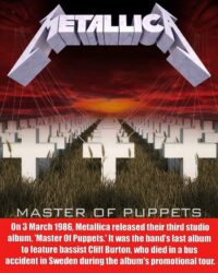 MetallicA - Master Of Puppets