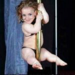 Midget Pole Dancing when short on cash