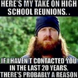 My Take On High School Reunions