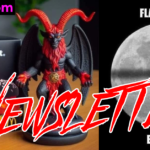 NEWSLETTER #73 Flat Earth Eclipse + Baphomet McDonalds + World's Most Famous Groupie
