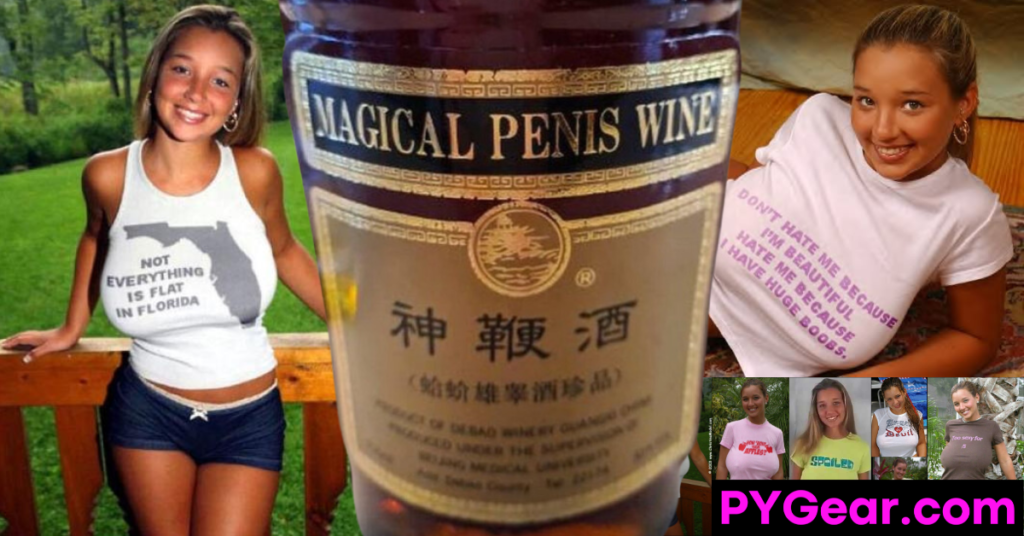 NEWSLETTER #75 Magical Penis Wine + Best bOObs shirts Model