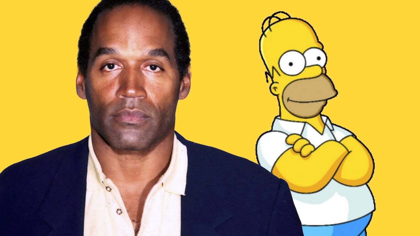 OJ Simpson Homer Simpson