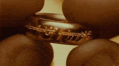 One Ring Lotr GIF