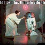 Princess Leia R2-D2 vibrator meme