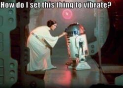 Princess Leia R2-D2 vibrator meme