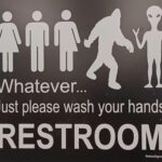 RESTROOM Inclusive Sign