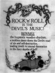 ROCK n ROLL is the DEVIL'S MUSIC