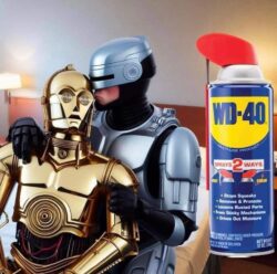 Robocop C-3PO WD-40