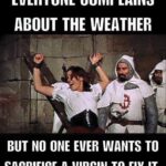 Sacrifice A Virgin To Fix The Weather