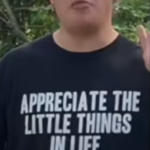 Sketch - Appreciate The Little Things In Life (down arrow) shirt - Whats Up Brother