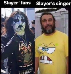 Slayer fans vs Slayer singer