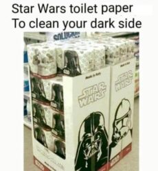 Star Wars toilet paper