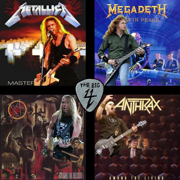 The Big 4 of Thrash Metal