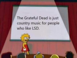 The Grateful Dead is country music on LSD