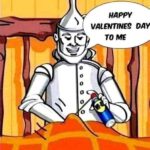 The Wizard of Oz Tin Man Valentine's Day WD-40