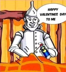 The Wizard of Oz Tin Man Valentine's Day WD-40