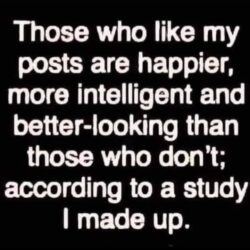 Those Who Like My Posts Are
