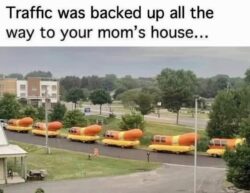 Traffic All The Way To Your Mom's House
