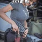 Two 38's and a gun