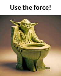 Yoda Toilet