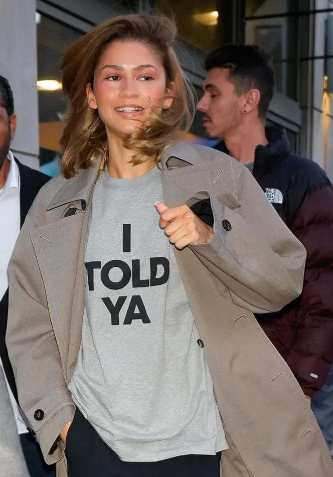Zendaya Challengers I Told Ya shirt