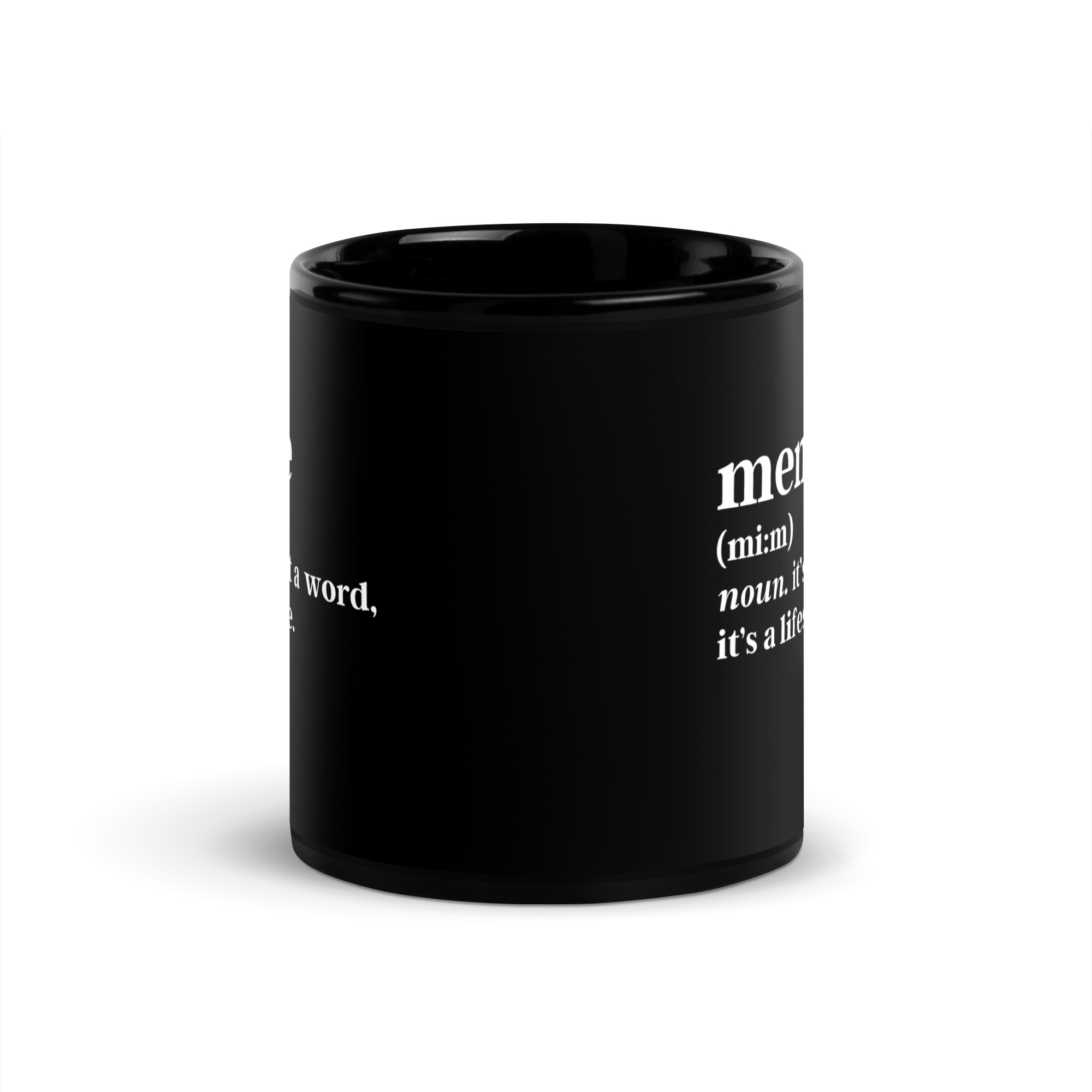 MEME Definition coffee mug - It's not a word, it's a lifestyle - Image 3