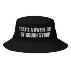 Cough Syrup bucket hat (embroidered)