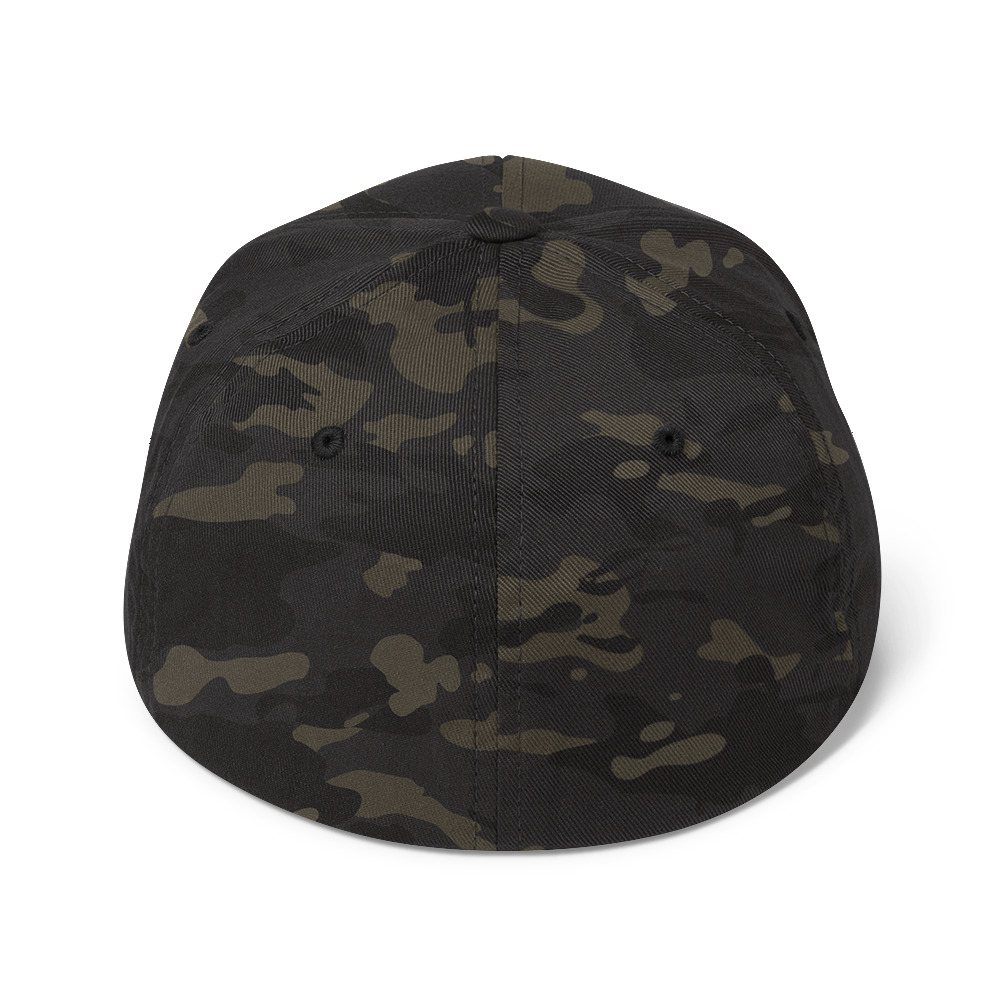 Kid Rock AMERICAN BADASS (Red, White & Blue patriotic version) Embroidered Flexfit Baseball Cap - Image 3