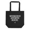 WOMEN'S SPORTS ROCK Eco Tote Bag