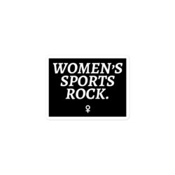 Alternative view of WOMEN'S SPORTS ROCK Sticker
