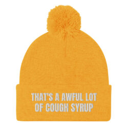 Cough Syrup Pom-Pom Beanie (embroidered) - Image 11