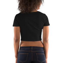 Alternative view of My Eyes Are Up Here Crop Top