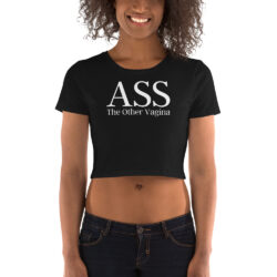 Alternative view of ASS The Other Vagina Crop Top