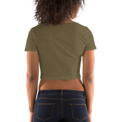 My Eyes Are Up Here Crop Top - Image 4