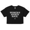 WOMEN'S SPORTS ROCK Crop Top (Relaxed fit)