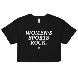 WOMEN'S SPORTS ROCK Crop Top (Relaxed fit)