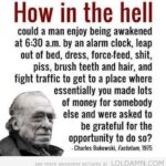 How in the hell Charles Bukowski quote