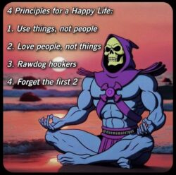 4 Principles for a Happy Life