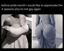 4 Reasons Why I'm Not Gay (Boobs + Cheeks)