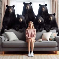 6 Bears vs 1 Woman GangBang