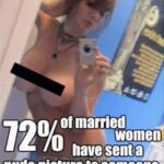 72% of Married Women have sent a Nude Picture to someone other than their husband
