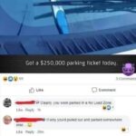 A $250K Parking Ticket
