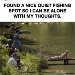 A Nice Quiet Fishing Spot With A Perfect View