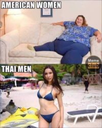 American Women vs Thai Men