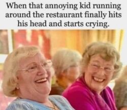 Annoying Kid At The Restaurant meme