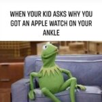 Apple Watch On Your Ankle