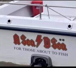 Asea/Dsea For Those About To Fish - AC/DC For Those About To Rock parody