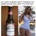 BEER VS WOMEN - At least a beer can't change its mind after you get it's top off